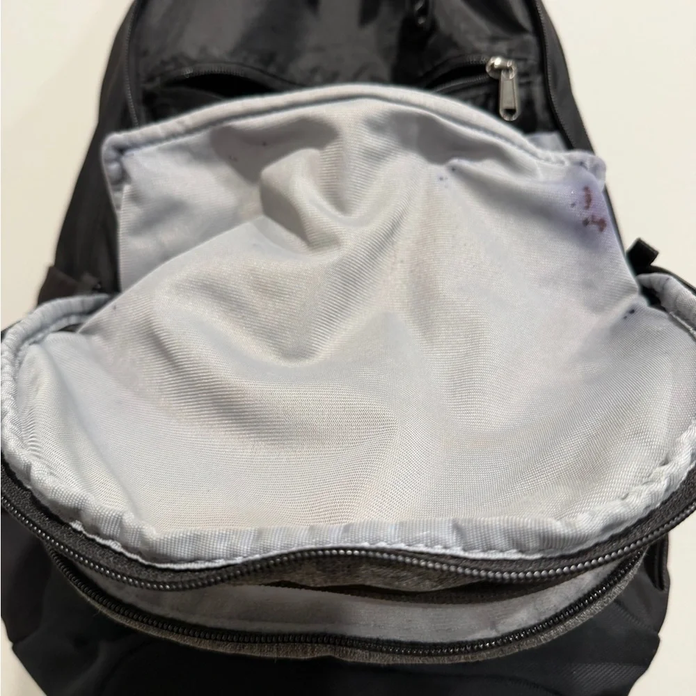 Under Armour Men's Black and Gray Backpack. Used.